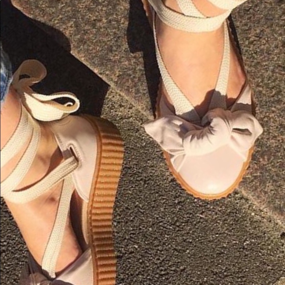 Rihanna puma Fenty creeper sandals Sz 8